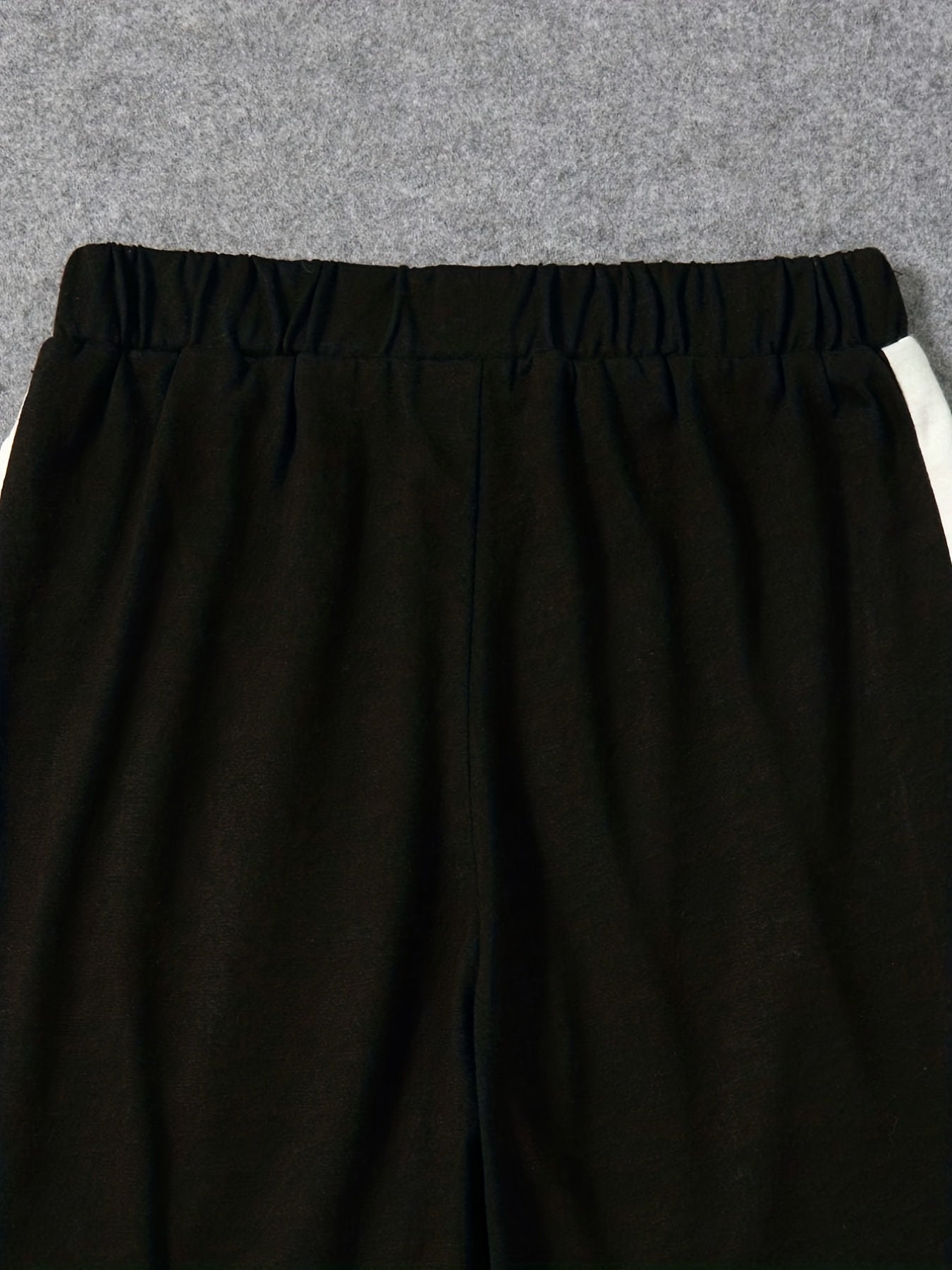 Stripe Print Boys Comfortable Shorts Quick Drying Outdoor Summer