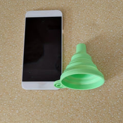Mini Silicone Funnel for Liquids, Jam, Beans, Automotive Flask