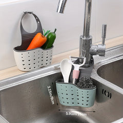 Double Layer Sink Rack Hanging Bag for Kitchen Storage