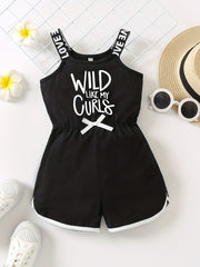 Toddler Girls Wild Like Cami Rompers Jumpsuits