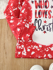 Christmas Girl Graphic Sweatshirts For Toddler Girls