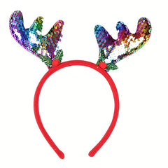 Christmas Headband Deer Antler Dress Up Kids Headwear