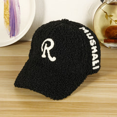 Winter Thickened Lambswool Baseball Cap