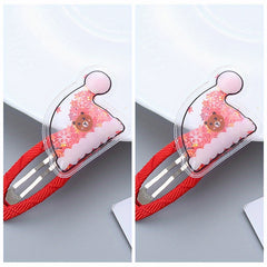 Sequin Christmas Hair Clips Holiday Hair Accessories for Girls