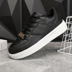 Women's Waterproof Solid Skate Shoes Low Top Sport Shoes