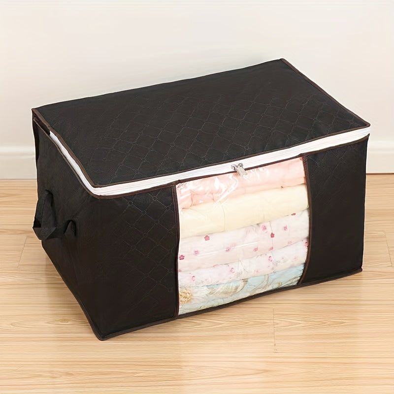 Cotton Quilt Storage Bag Clothes Organizer Box Large Capacity