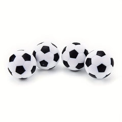 4pcs 32mm Foosball Table Soccer Balls Mini Soccer Balls Replacement