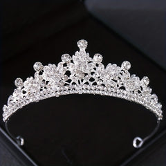 Girls Crown Headband Hair Accessories for Birthday Party Gift