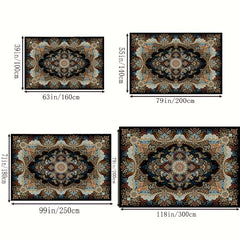 Boho Anti Fatigue Kitchen Rugs Vintage Persian Kitchen Mat