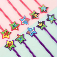 10pcs Magical Star Unicorn Mini Sticks for Kids' Parties
