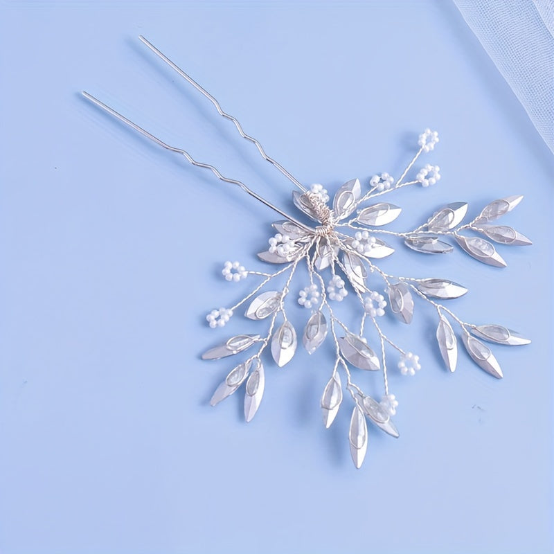 Rhinestone Flower Head Piece Headwear Wedding Hair Accessories
