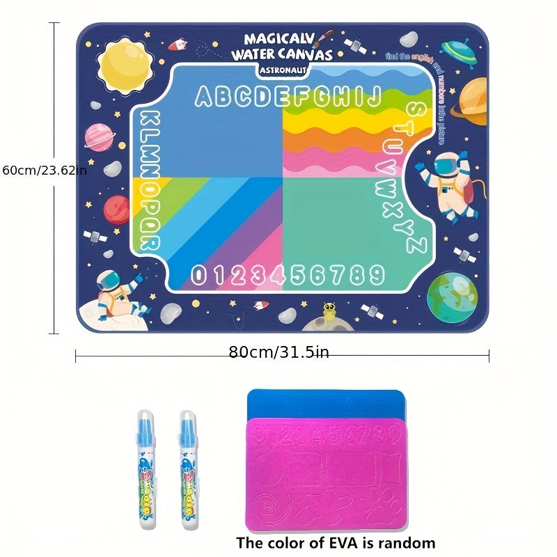 Magic Water Canvas Kids' Toy with Sea Creatures & Colorful Designs
