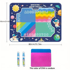 Magic Water Canvas Kids' Toy with Sea Creatures & Colorful Designs