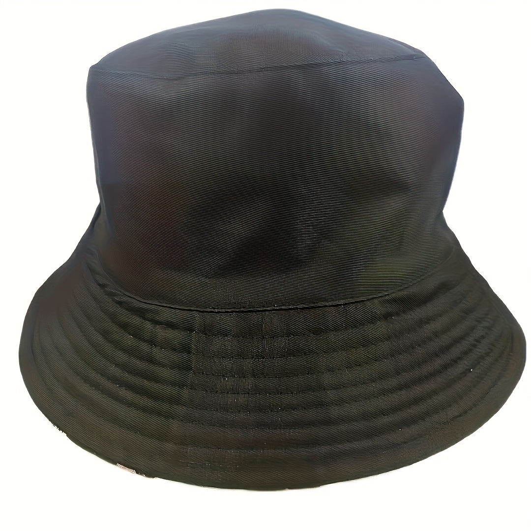 Reversible Bucket Hat Lightweight Sunscreen Fisherman Cap