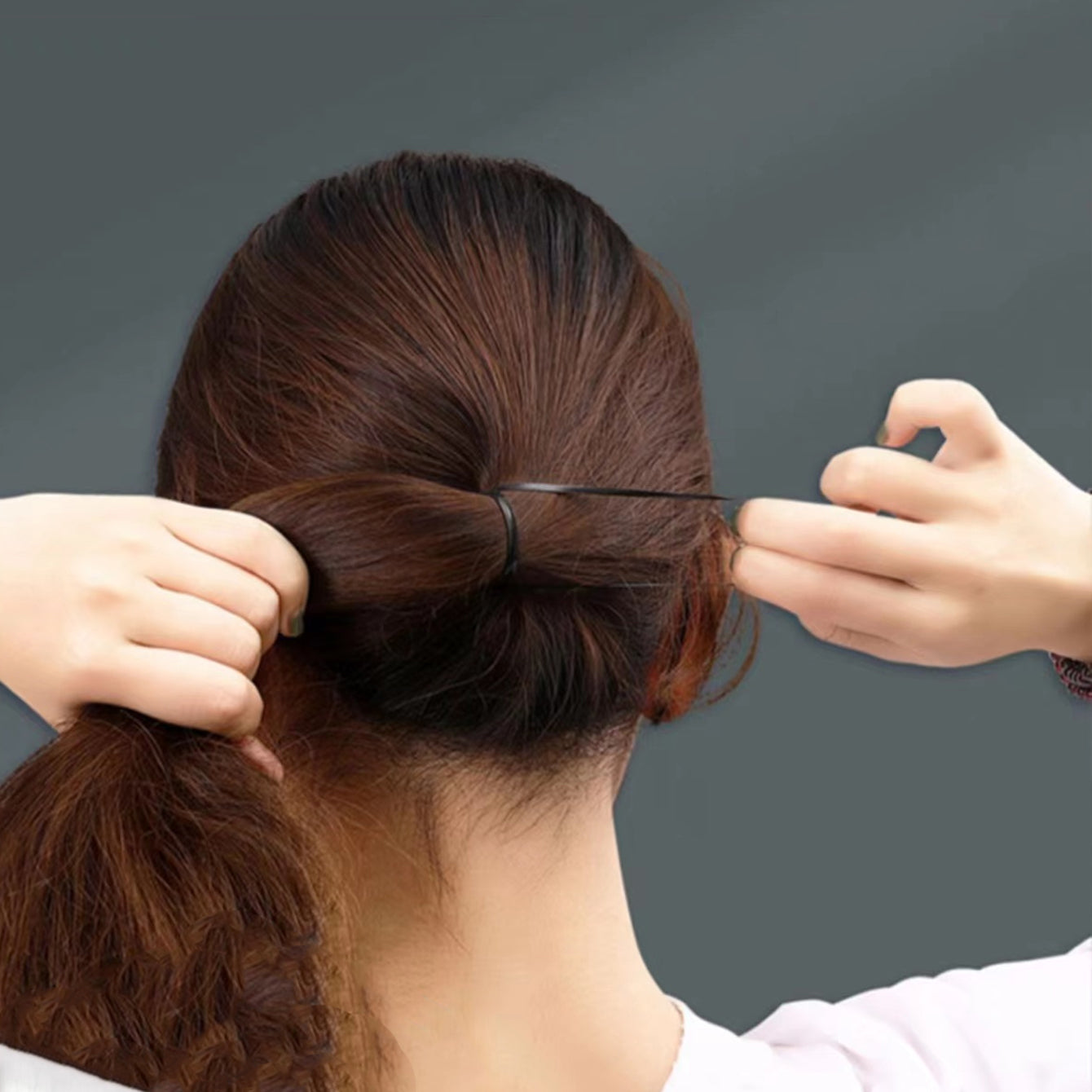 1000pcs Elastic Rubber Band Women's Hair Ring