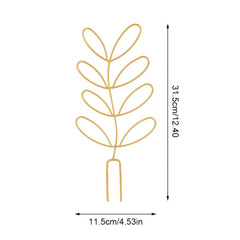 Leaf Shape Plant Trellis Bracket for Climbing Support