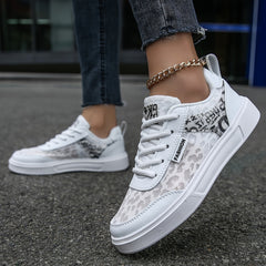 Women's Mesh Outdoor Sneakers Breathable Skate Shoes