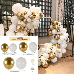 Golden Balloon Set Latex Balloon Set Balloon Party Decorations