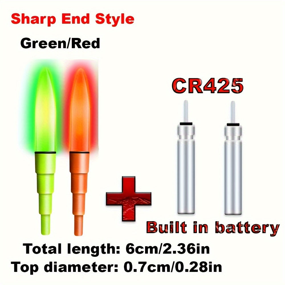 2pcs Night Fishing Glow Stick Waterproof Float Fishing Accessory
