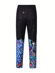 Casual Leggings Women's Plus Graphic Print Skinny Leggings