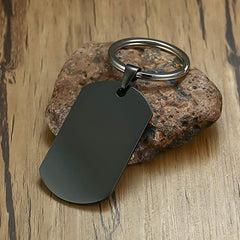 Personalized Men's Keychain Gift Stainless Steel Personalized Birthday Gift
