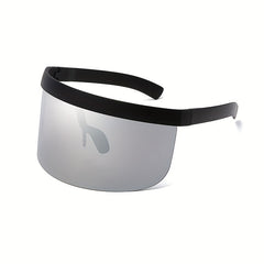 Y2K Sports Sunglasses Wrap Around Shield UV400