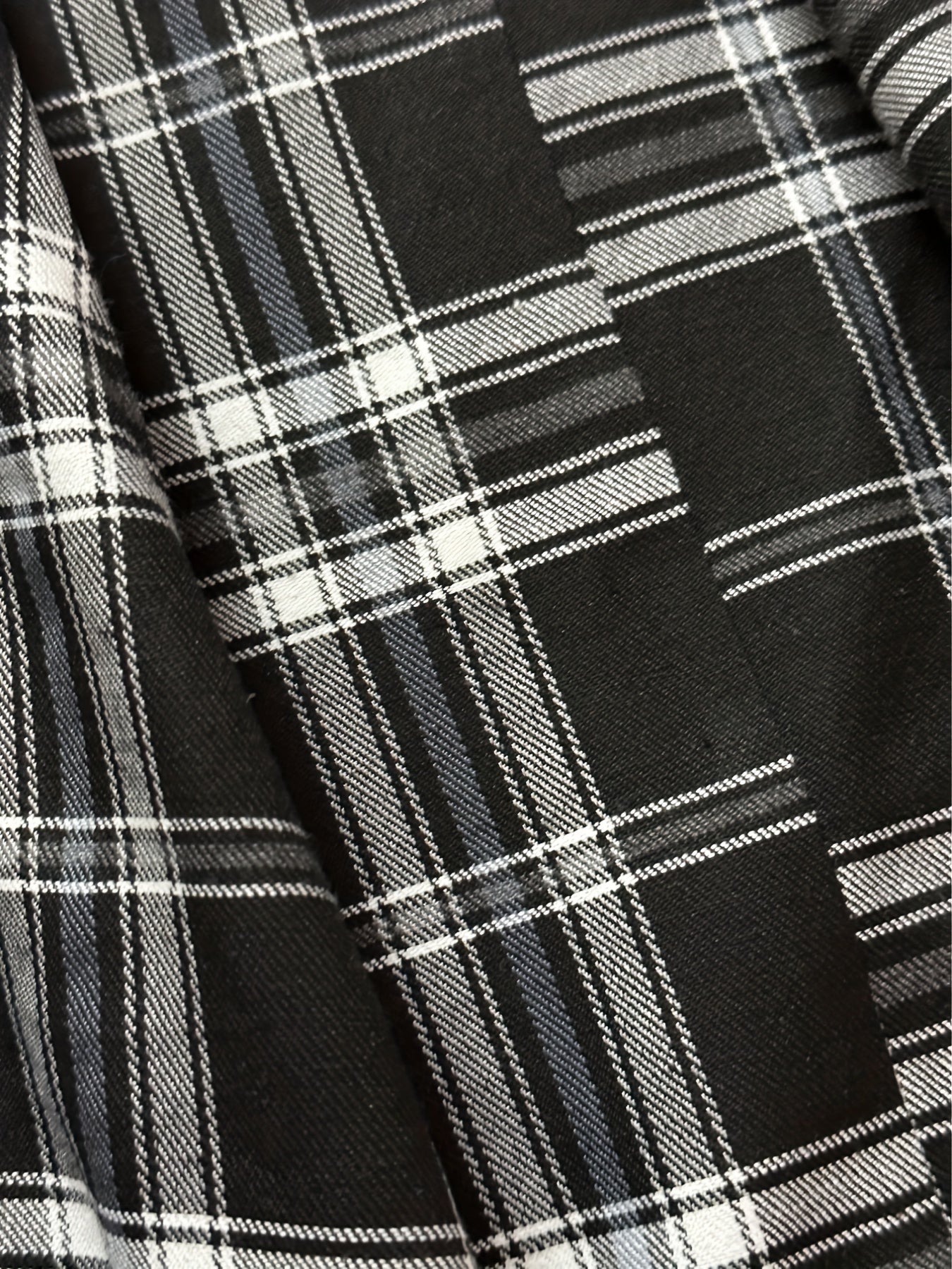 Plaid Print Mini Skirts Casual Ruched Comfy Daily Skirts