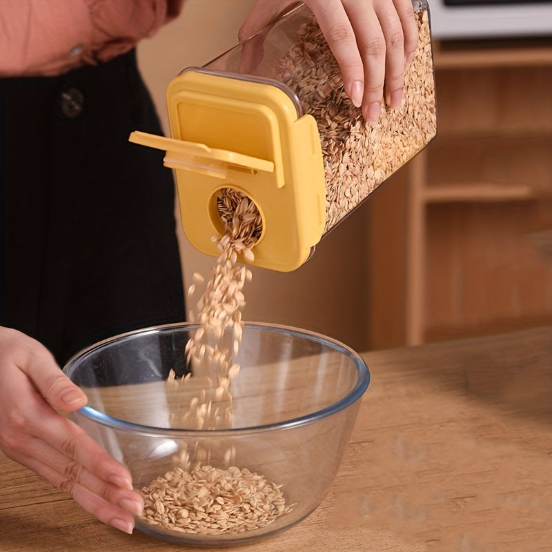 Kitchen Food Sealed Jar Grain Storage Plastic Snack Storage Jar