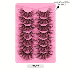 Mixed Style Thick False Eyelashes for Cosplay Makeup