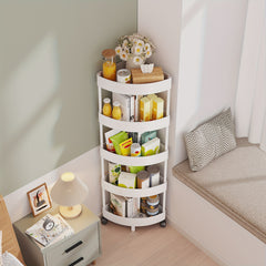 Multipurpose Kitchen Corner Shelves Storage Rack For Fruits Drinks Snacks