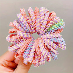 50pcs Colorful Hair Tie Hair Bands Ponytail Holders for Girls