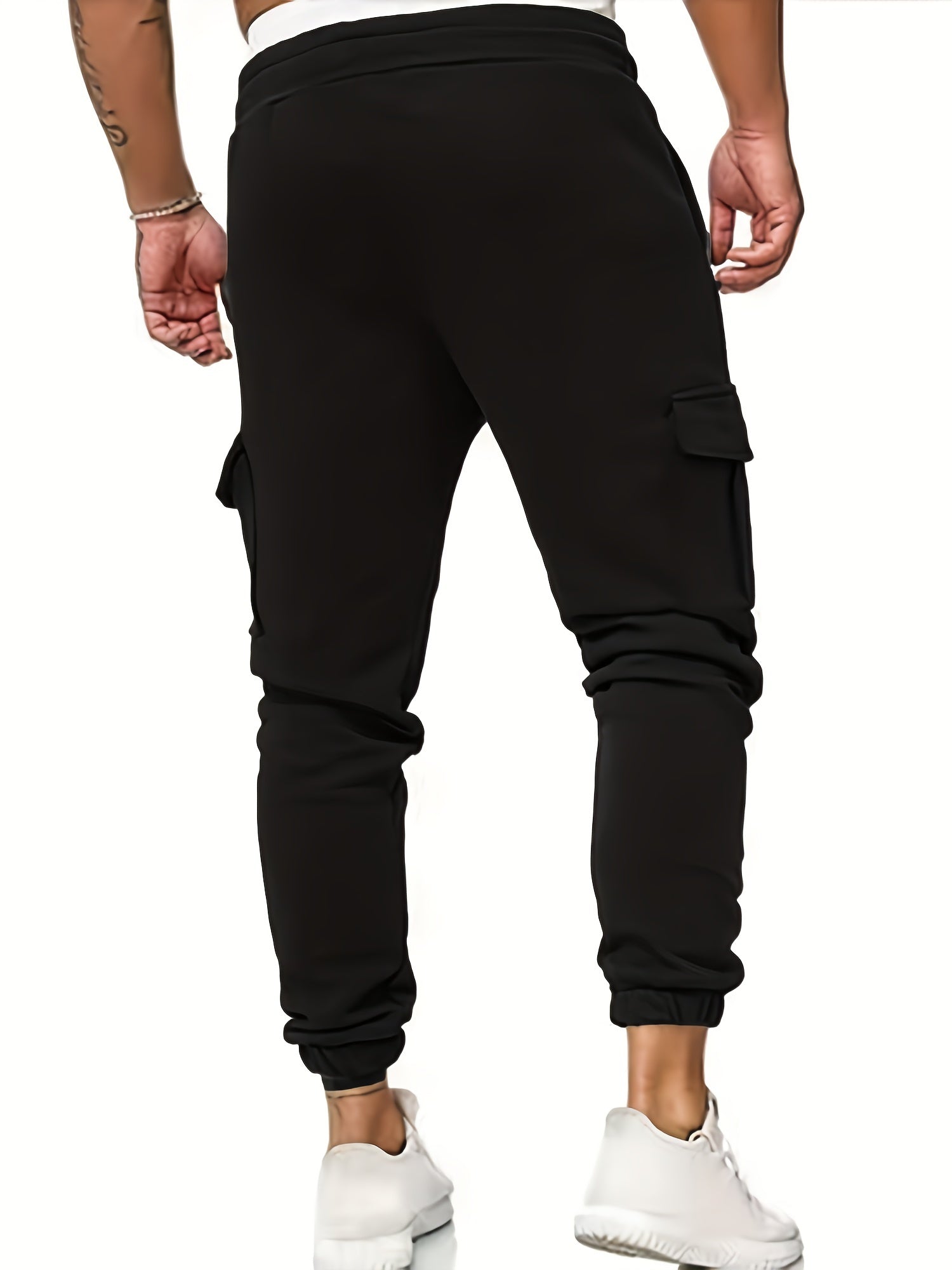Cargo Pants Men's Drawstring Sweatpants For Autumn Summer Outdoor