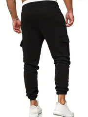 Cargo Pants Men's Drawstring Sweatpants For Autumn Summer Outdoor