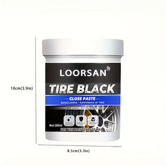 Tire Refurbishment Coating Paste Wax Polish Gloss Cleaner Protecting Tires