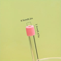 Silicone Straw Sleeve Dustproof Straw Plug Cup Accessory
