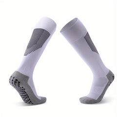 Non Slip Long Sports Socks For Soccer Football Over The Calf