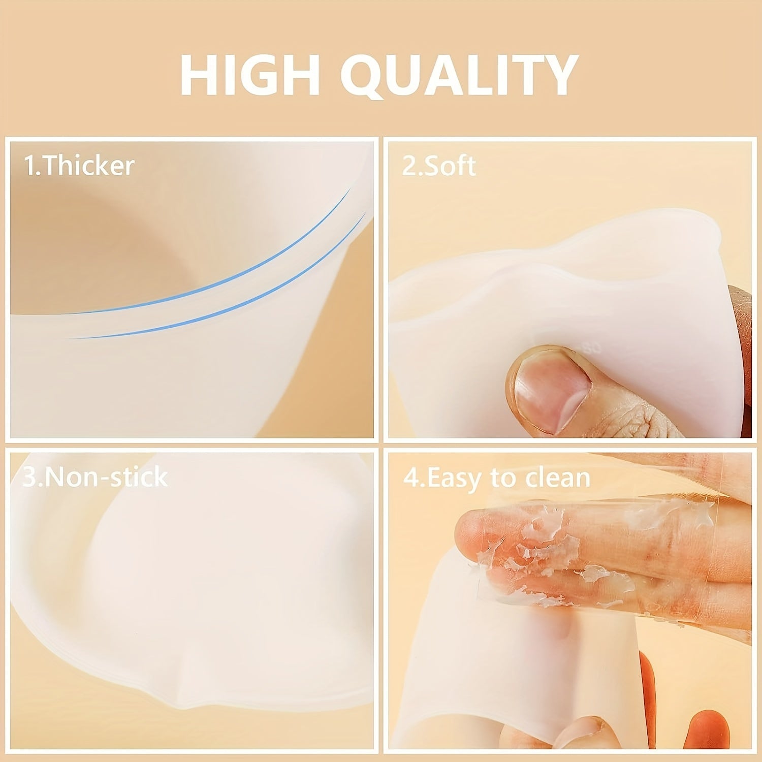 Silicone Measuring Cups Set For Resin 600&100ml