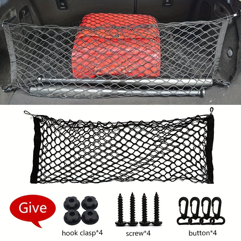 Heavy Duty Stretchable Trunk Net for SUVs Cars & Trucks