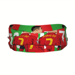 One Piece Messi Sports Uniform with Headband - Yoga Fitness Running Gear
