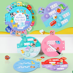 Alphabet Busy Book for Preschoolers
