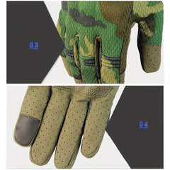 Tactical Breathable Full Finger Gloves for Shooting Cycling