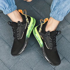 Men's Breathable Running Shoes Shock Absorption Non Slip Sneakers