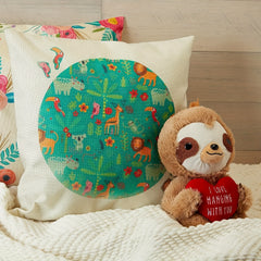 2pcs Blank Canvas Pillowcase Cream 45 Sofa Pillowcase