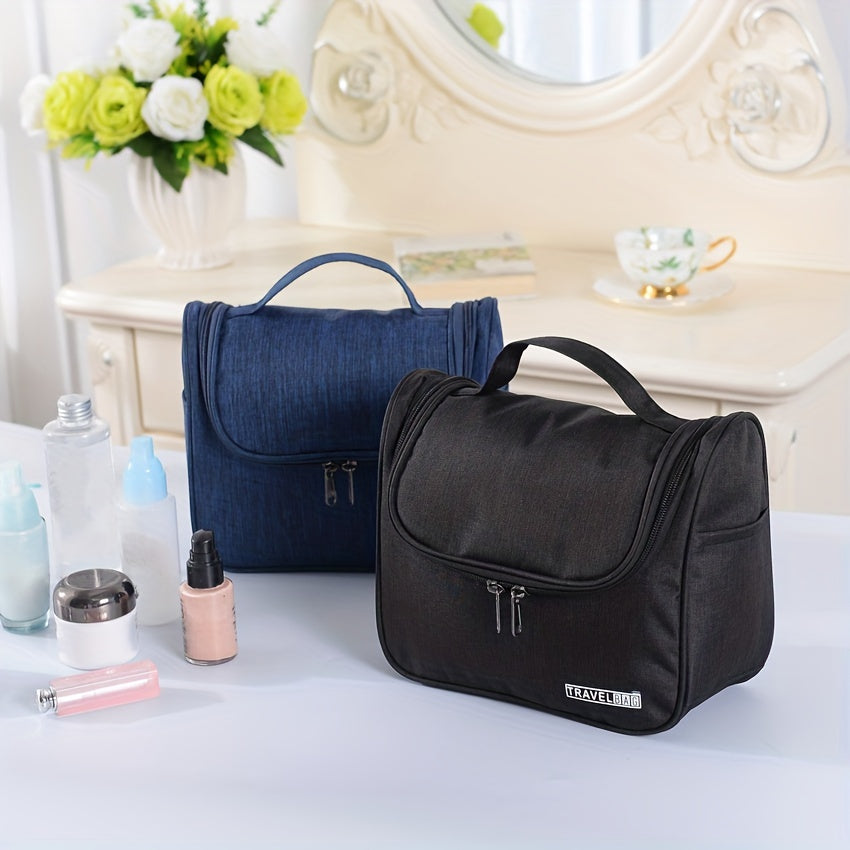 Water-Resistant Hanging Toiletry Bag for Travel