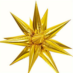 12pcs Explosion Star Aluminum Balloon for Birthday Party Decoration