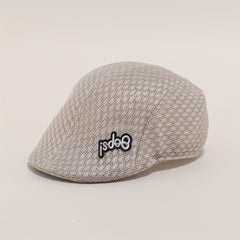 Sun Hat Summer Breathable Beret Cap Mesh Hollow Out Solid Beret Hat