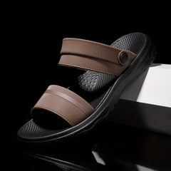 Men's Lightweight Non Slip Sandals Quick Drying Comfy Beach Shoes
