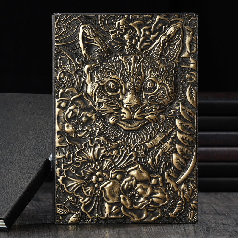 Cat Star Man A5 Hardbound Notebook Journal Notepad