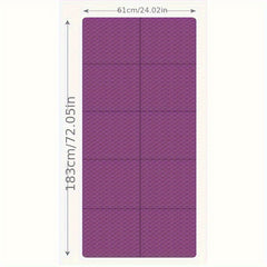 Portable Foldable Non Slip Yoga Mat for Home Workout