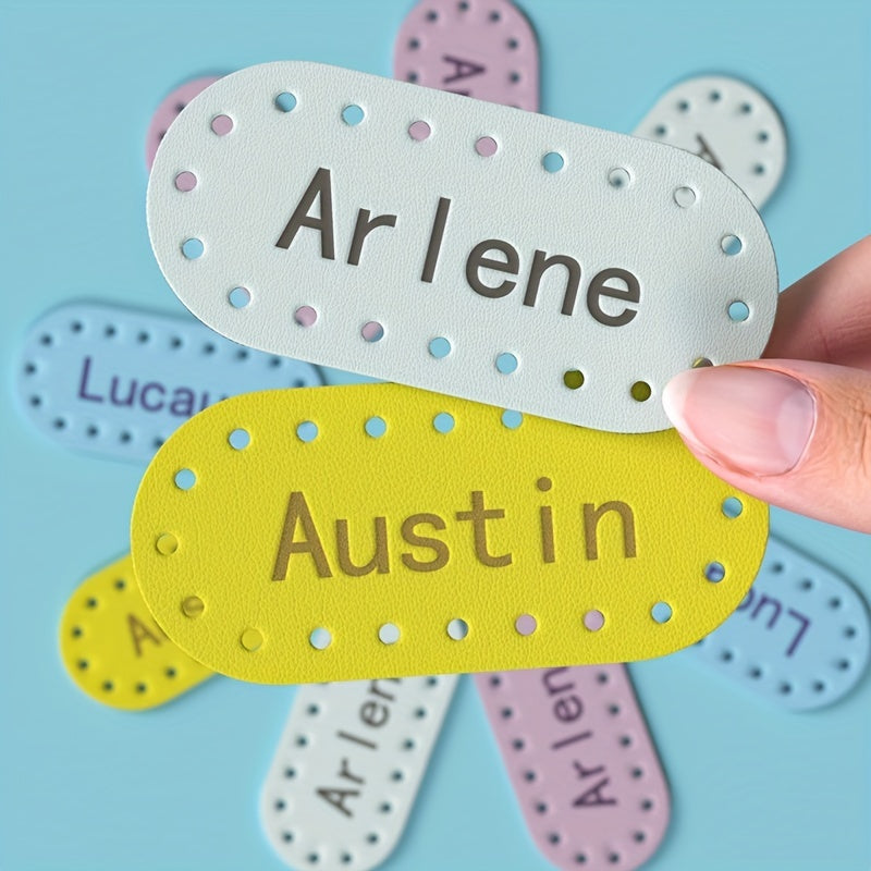 Custom Name Stickers for School Uniforms Embroidery Sewing Clothes Labels